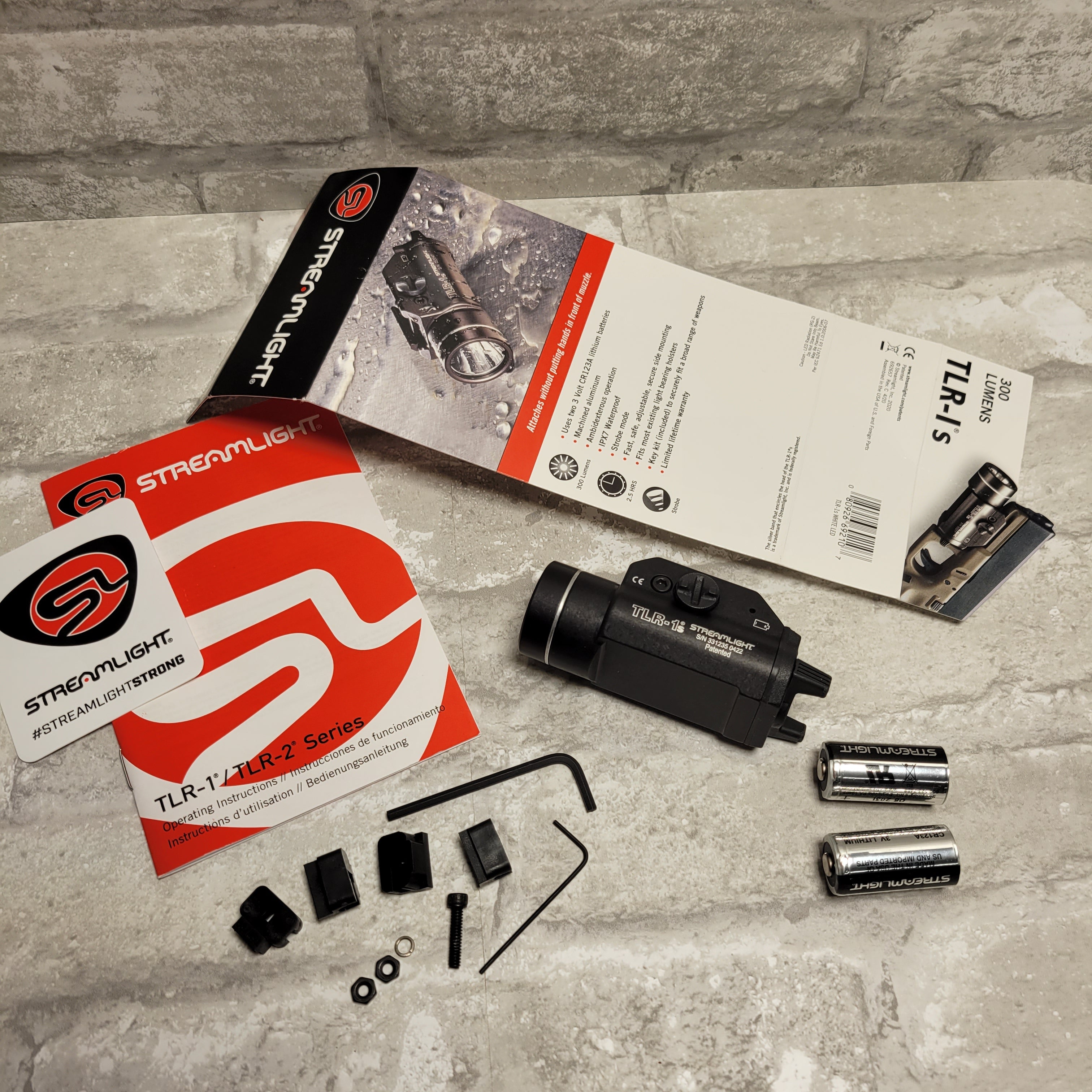 Streamlight TLR-1S Rail Mounted Tactical LED Flashlight *NOT WORKING* (8010971119854)